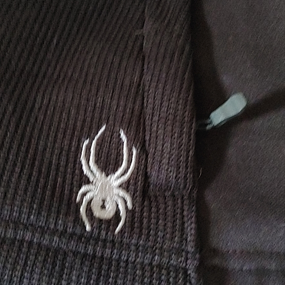 Spyder black zipped up jacket size medium - Picture 4 of 8